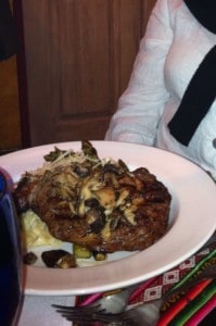 Picture of 11oz Ribeye with Sage & Butter Pasta from Q'ero