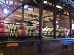 Photo of the Barrels at Trefethen Family WInery