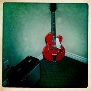 Picture of Gretsch hollowbody guitar